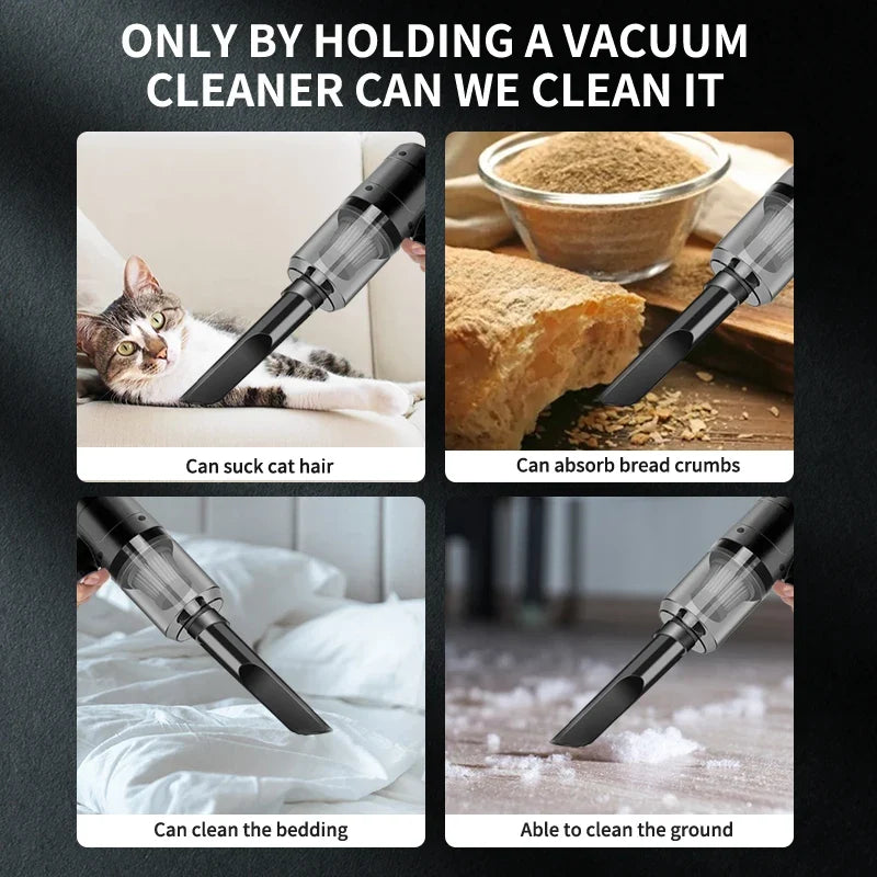 FancyRid 15000Pa Cordless Car Vacuum – Blow & Suction